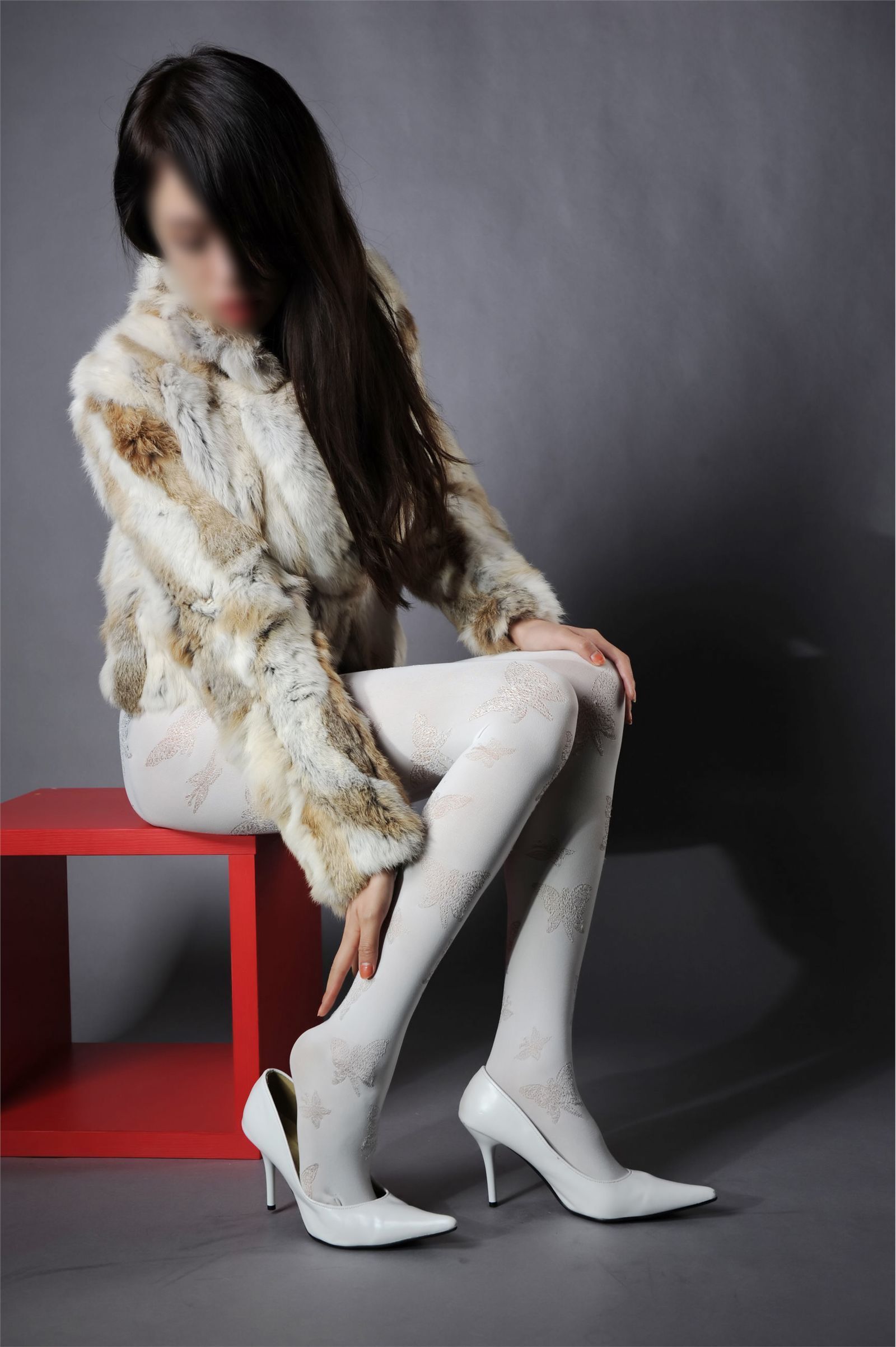 [丝间舞] 2013.04.13 Vip NO.392 白色丝袜裤