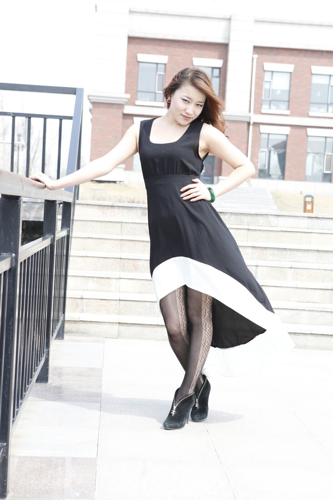 [online collection] on December 8, 2013, black skirt pattern silk stockings were enchanting and sexy