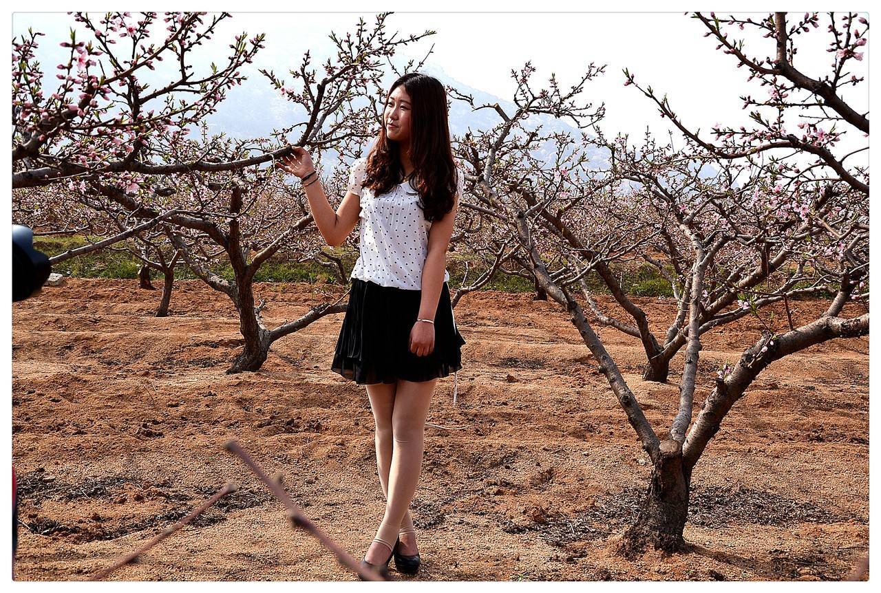 [online collection] on September 15, 2013, peach blossom still smiles, silk stockings are the highlight