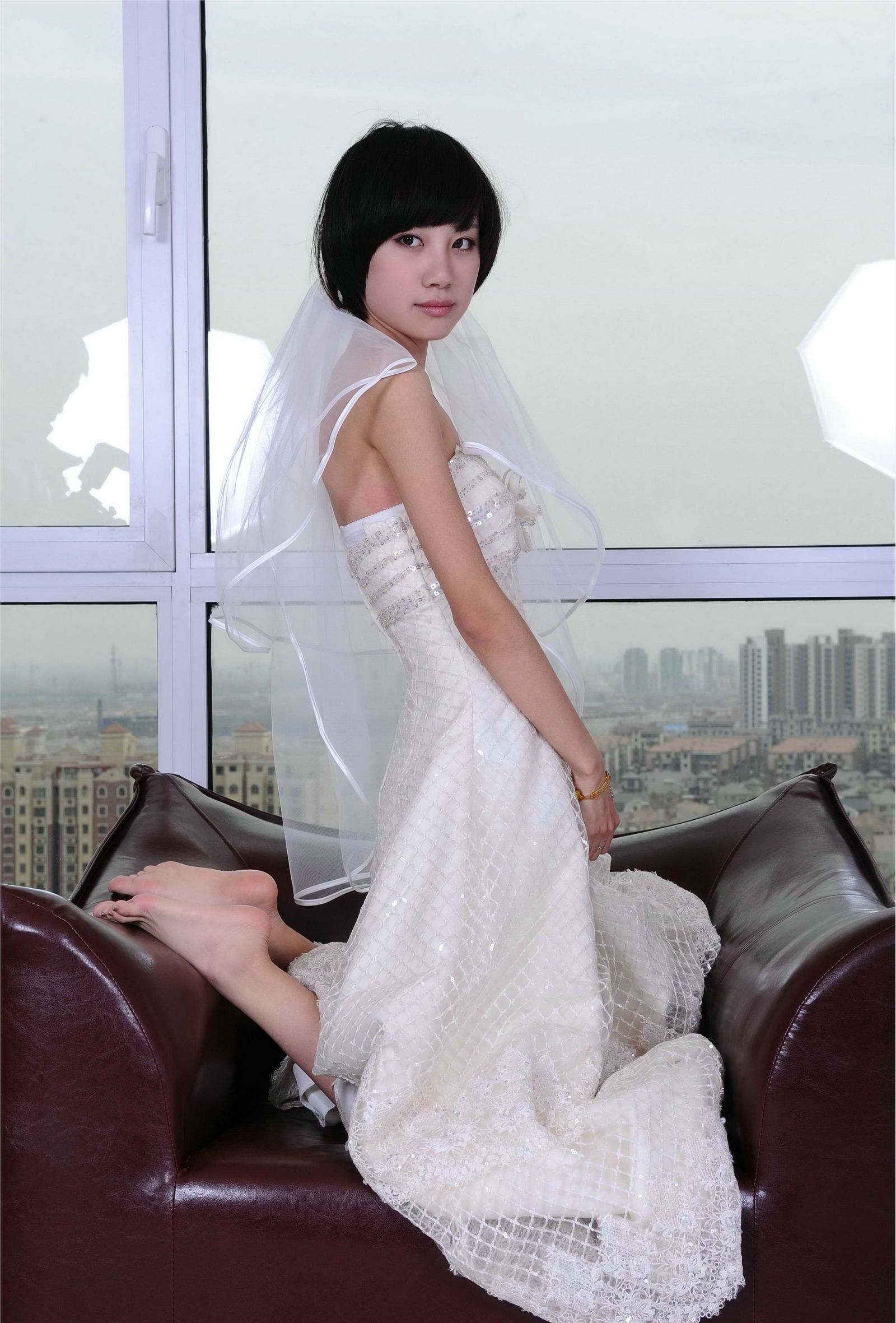 [network collection] Yunjie's beautiful bride's exquisite jade feet