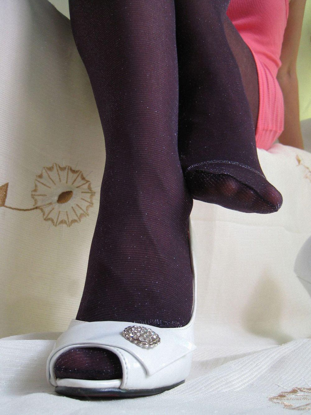 [online collection] 2013.11.23 tempting grape purple stockings