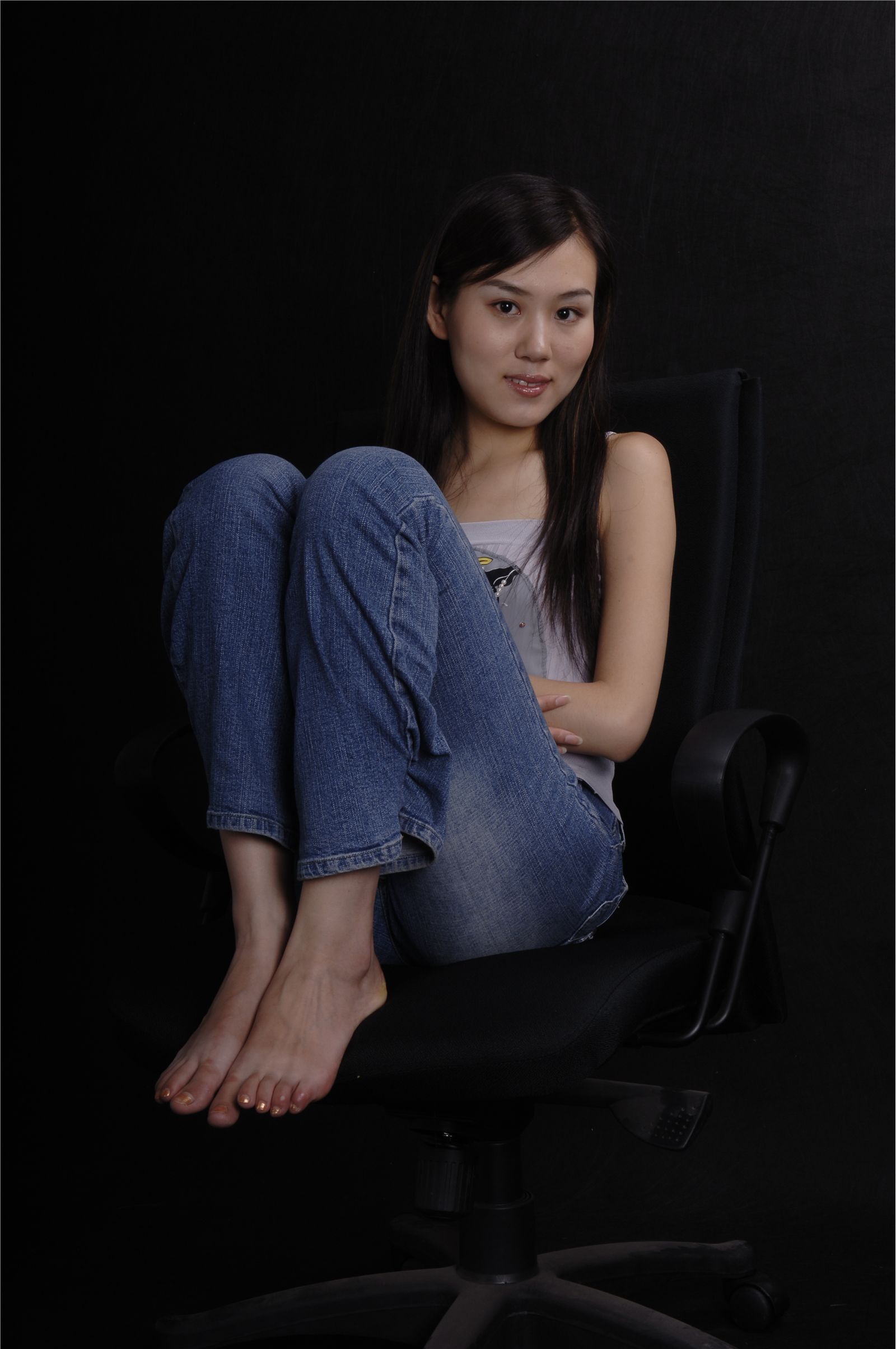 Zhonggaoyi micall original 407m domestic beauty silk stockings photo set