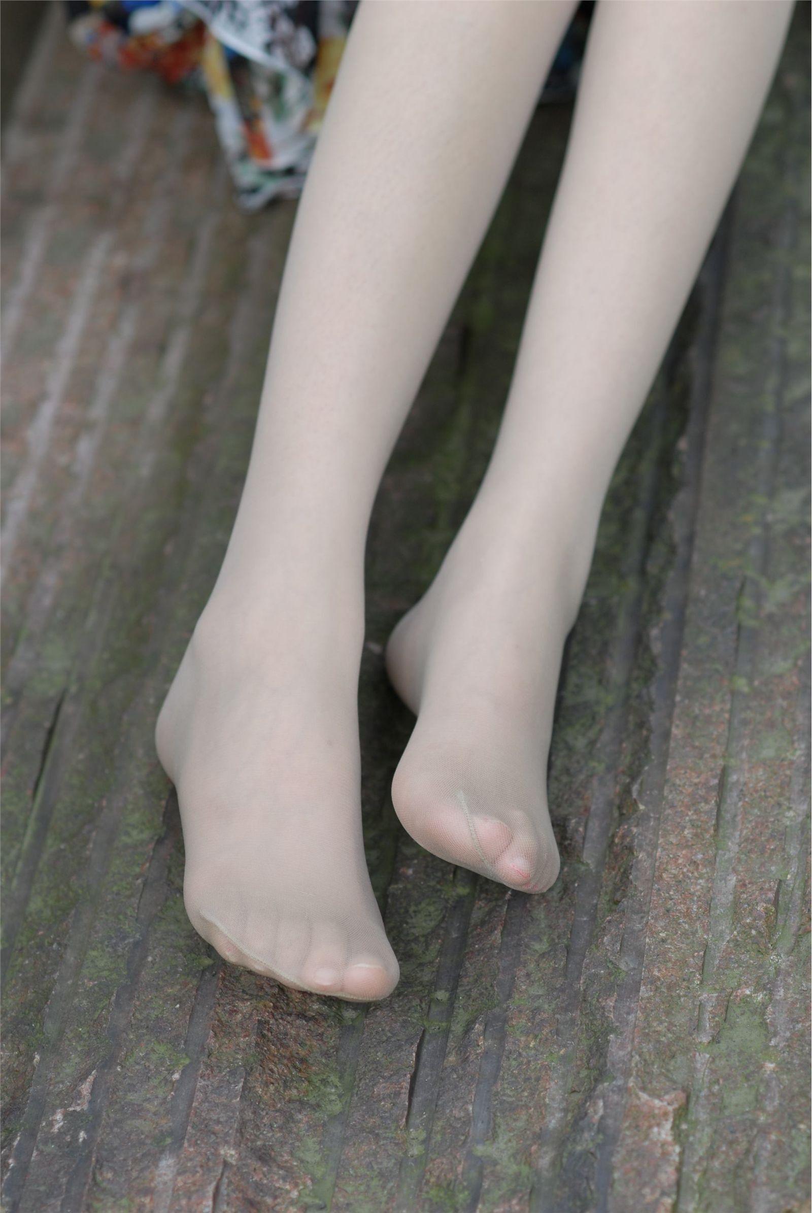Nessy location silk stockings high heel Art Set