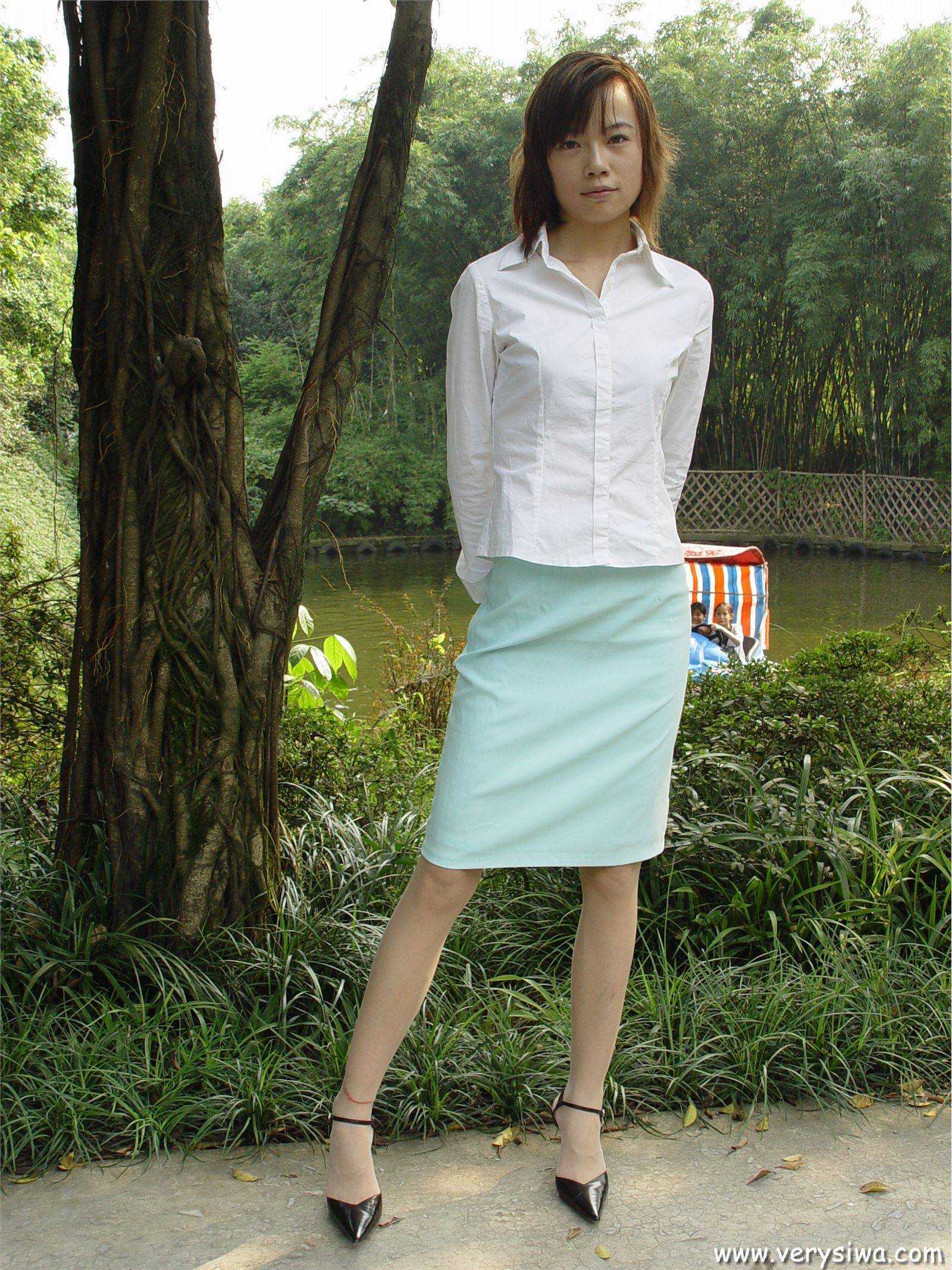 [zhonggaoyi] p003 (candy + Vivian) domestic silk stockings sexy beauty picture