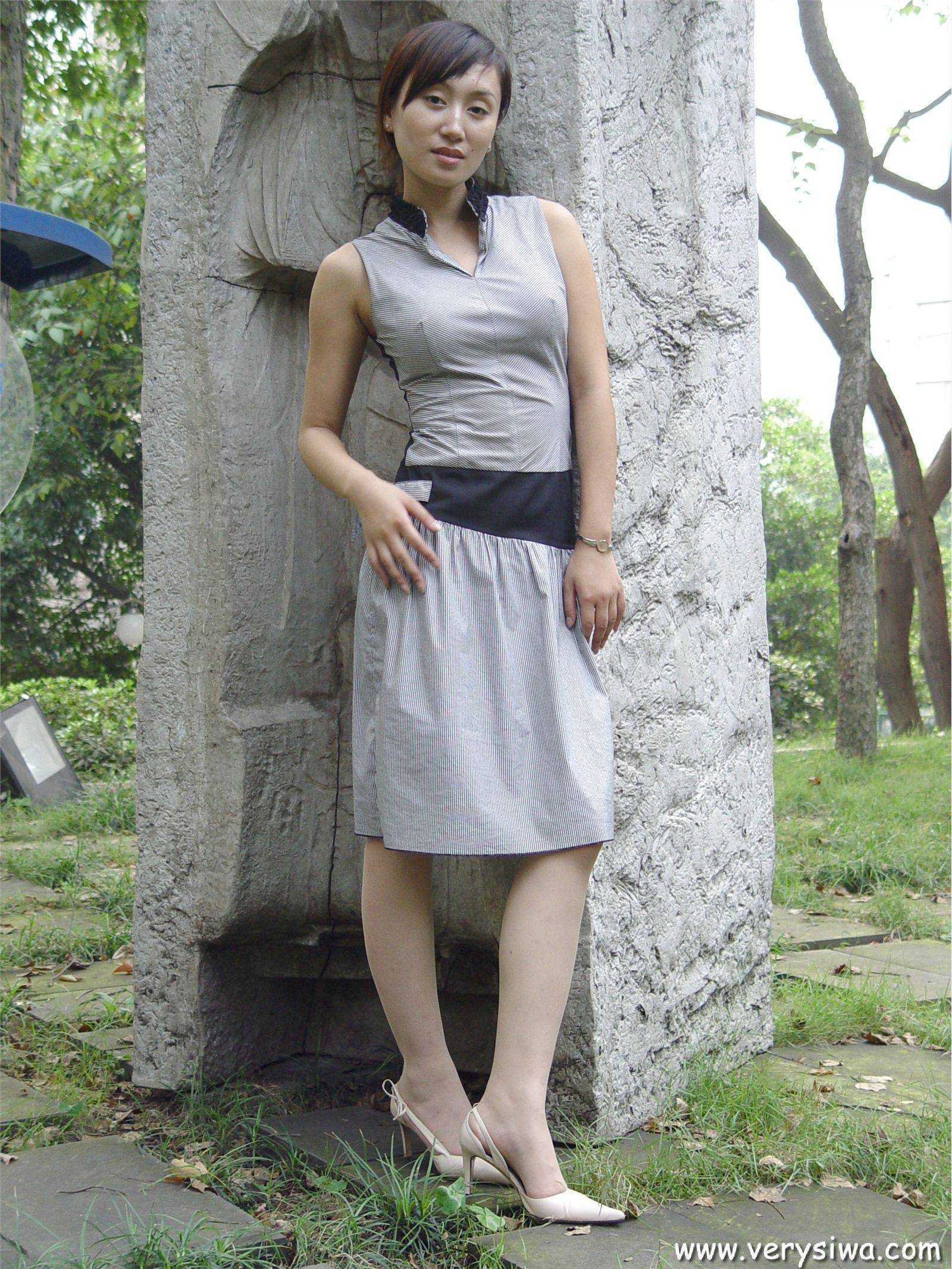 [zhonggaoyi] P005 (Weiwei) sexy stockings beauty picture package download