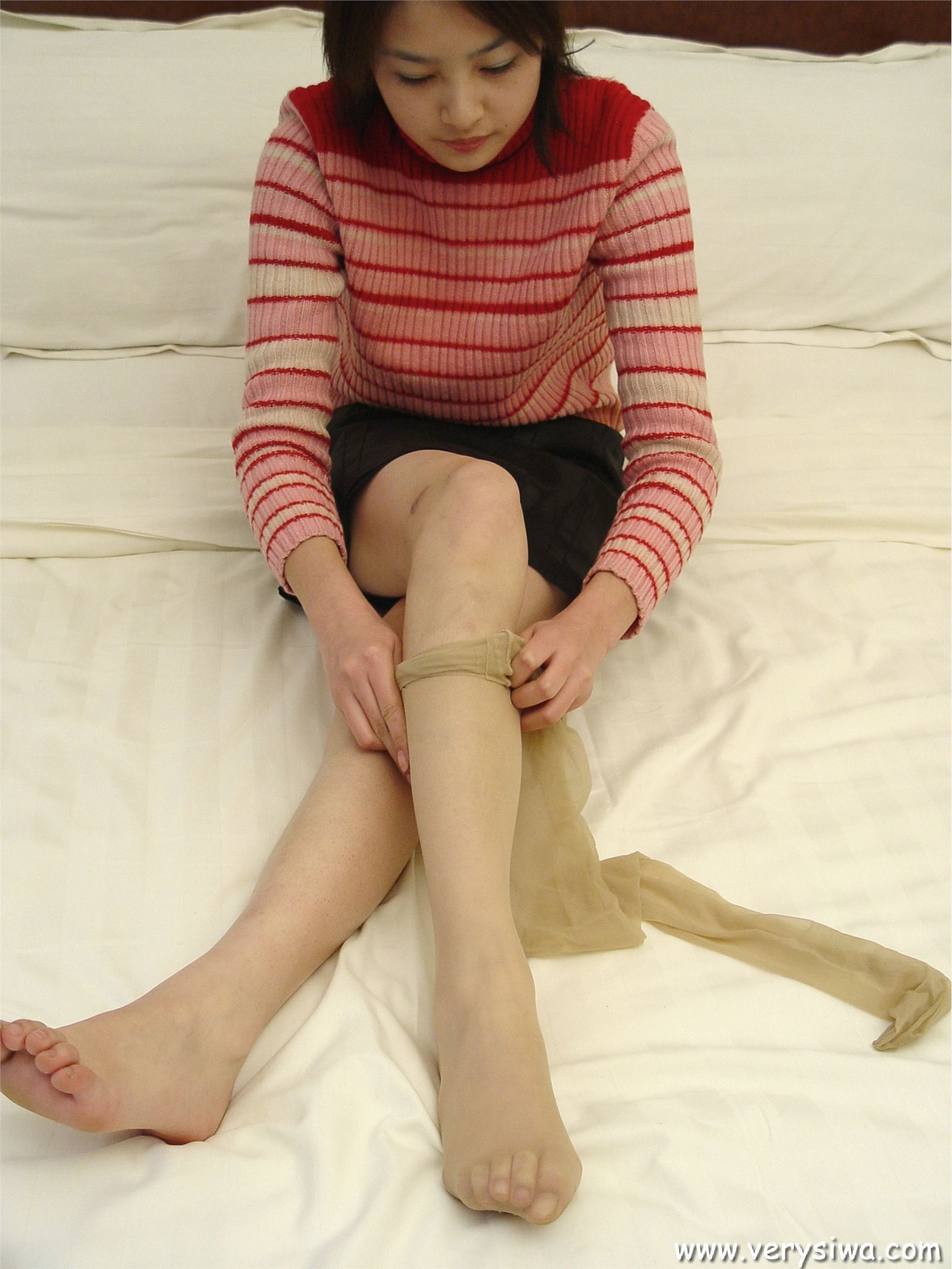 [zhonggaoyi] P014 (Vivian + Ketty) super HD silk stockings beauty collection